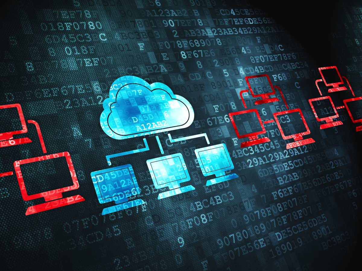 Digital representation of connected computers