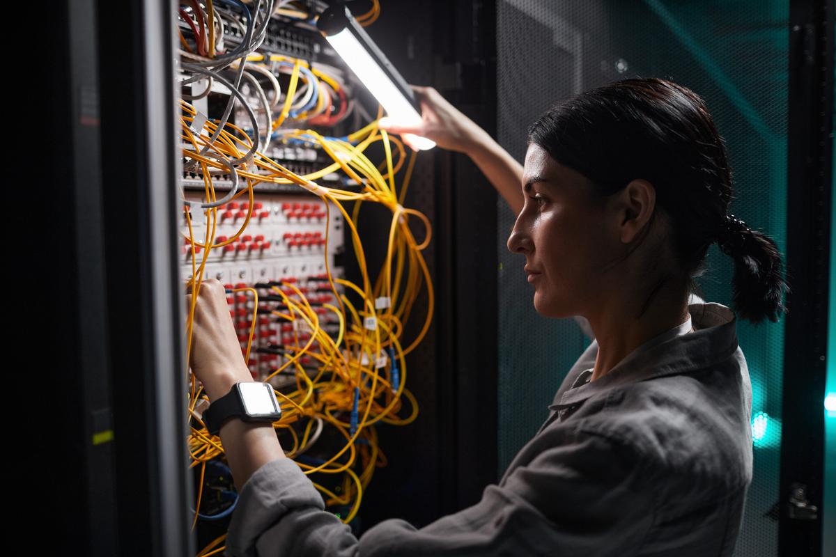 Network infrastructure and cabling systems.